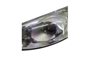Optique avant principal gauche (feux)(phare) PEUGEOT 407 Photo n°2