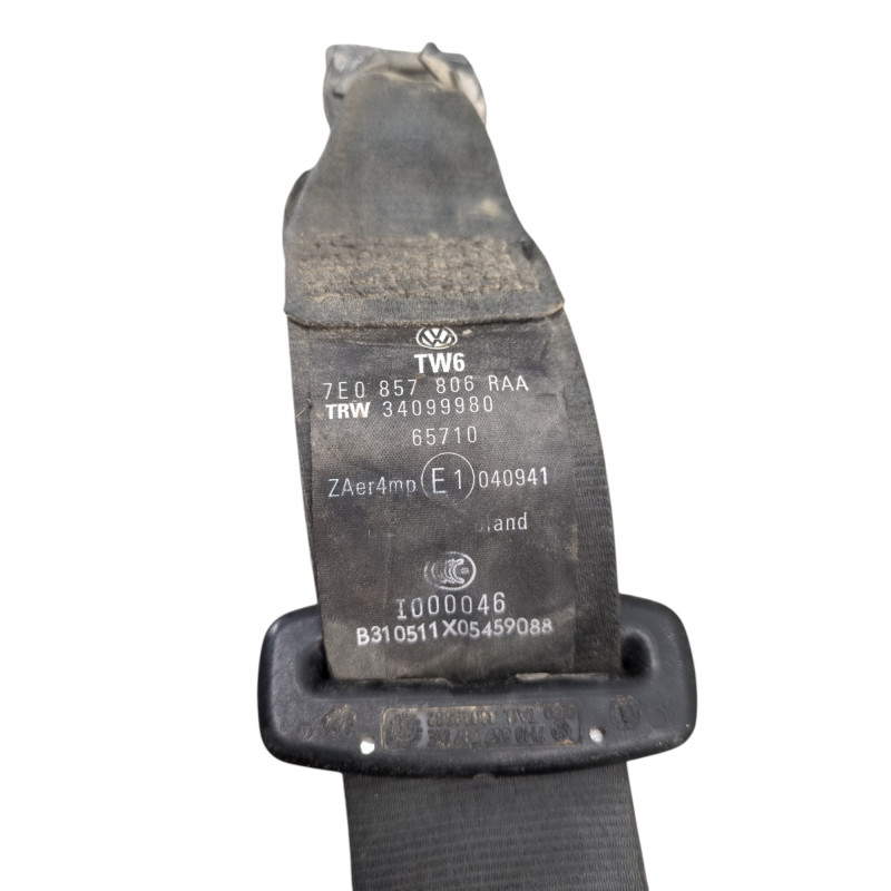 Ceinture avant droit VOLKSWAGEN TRANSPORTER 5 Photo n°1