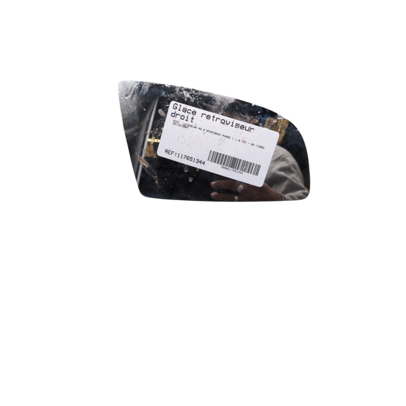 Glace retroviseur droit AUDI A3 2 Photo n°1