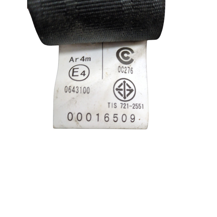 Ceinture arriere droit SUZUKI CELERIO Photo n°5