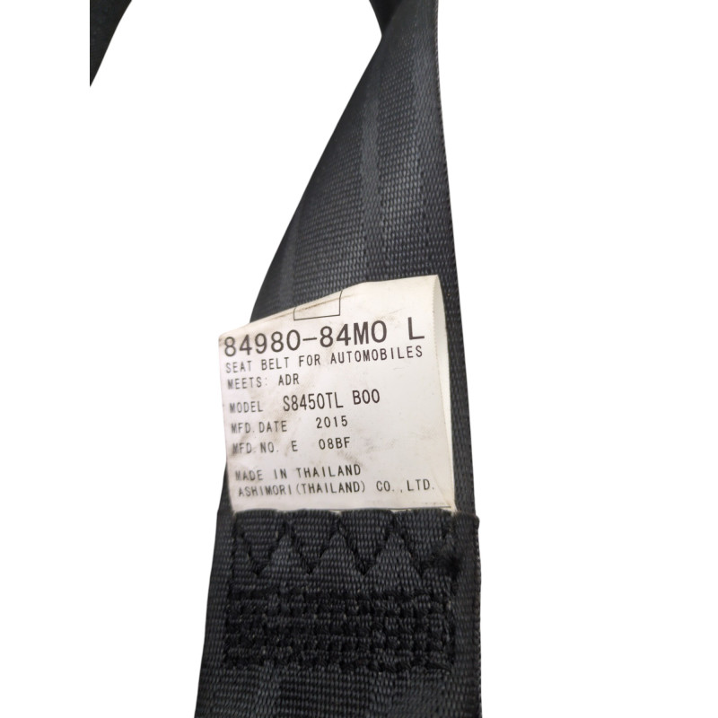 Ceinture arriere gauche SUZUKI CELERIO Photo n°1
