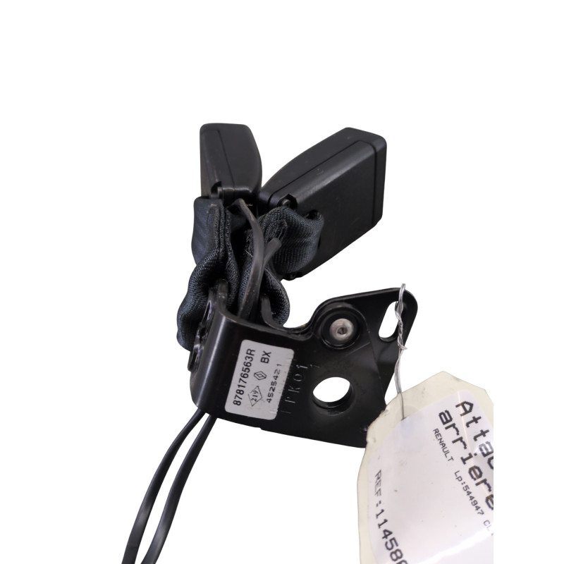 Attache ceinture arriere gauche RENAULT CLIO 4 Photo n°1