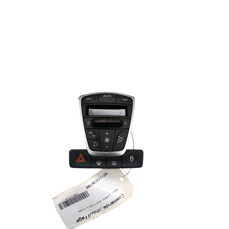 Commande chauffage RENAULT LAGUNA 3 Photo n°1