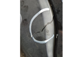 Pare choc arriere RENAULT MEGANE 3 Photo n°16