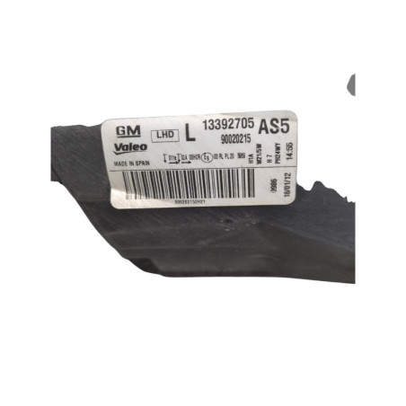 Optique avant principal gauche (feux)(phare) OPEL CORSA D
