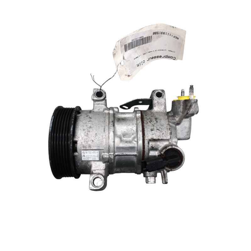 Compresseur clim CITROEN C3 3 Photo n°1