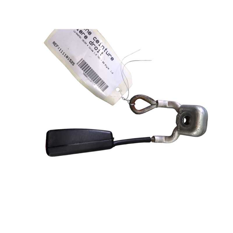 Attache ceinture arriere droit SEAT IBIZA 4 Photo n°1