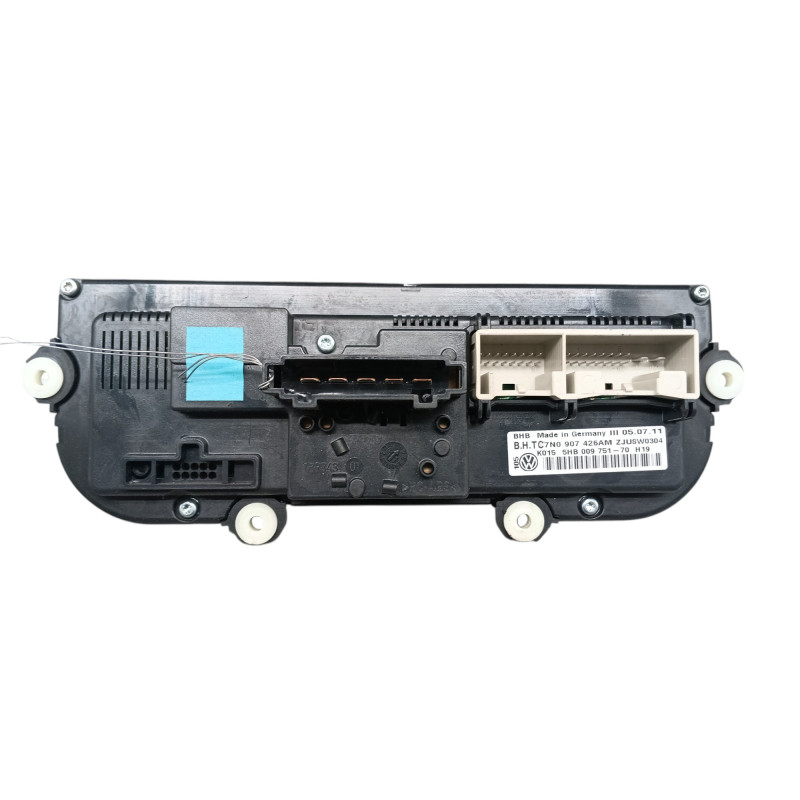 Commande chauffage VOLKSWAGEN GOLF 6 Photo n°1