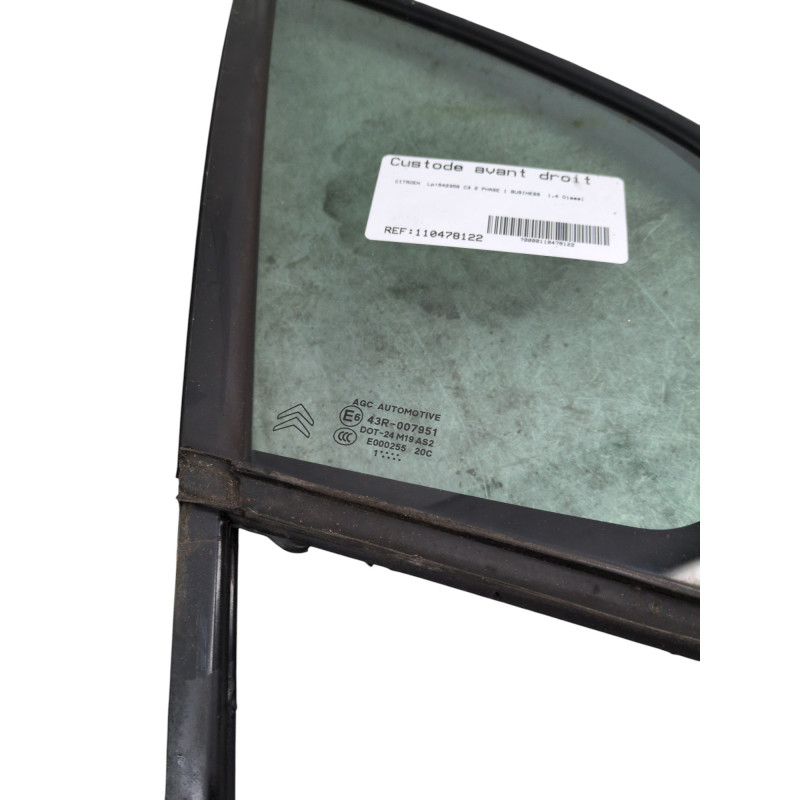 Custode avant droit (porte) CITROEN C3 2 Photo n°1