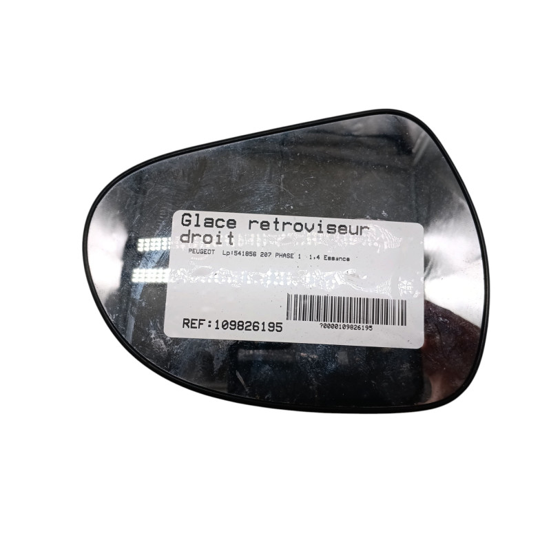 Glace retroviseur droit PEUGEOT 207 Photo n°1