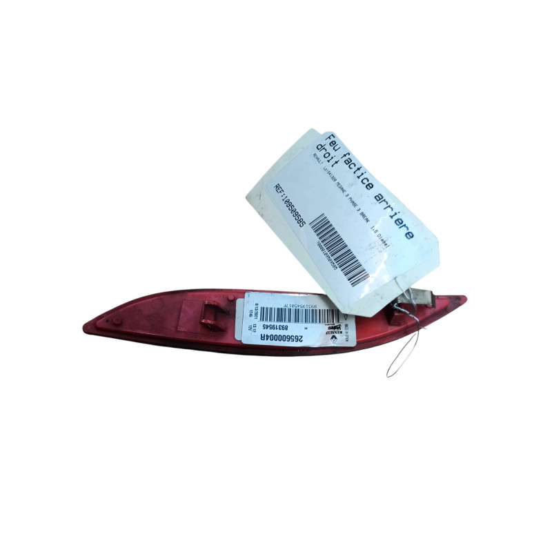 Catadioptre arriere droit RENAULT MEGANE 3 Photo n°1