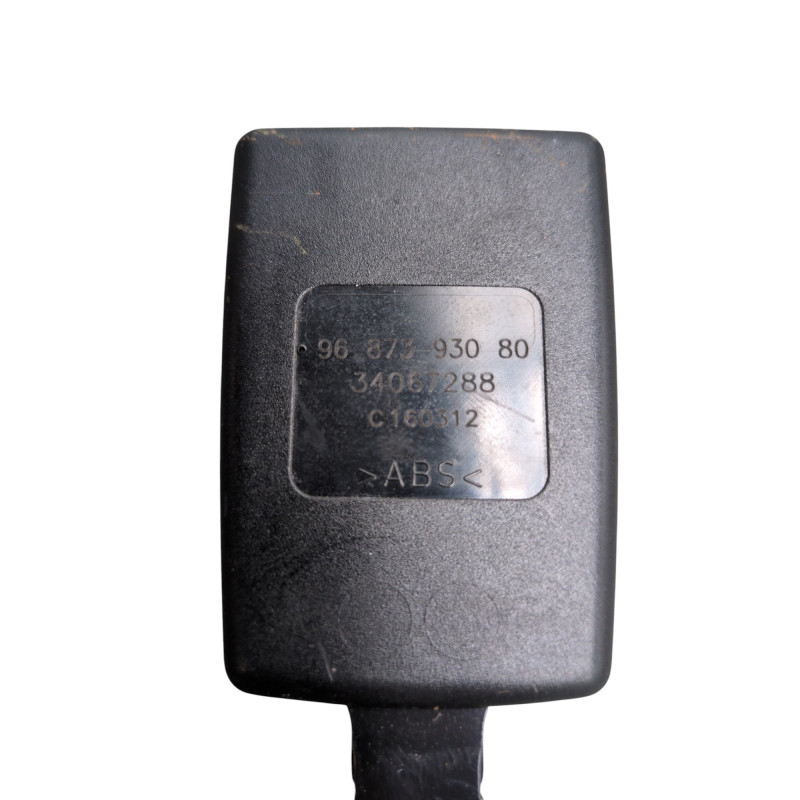 Attache ceinture avant droit CITROEN C3 2 Photo n°1