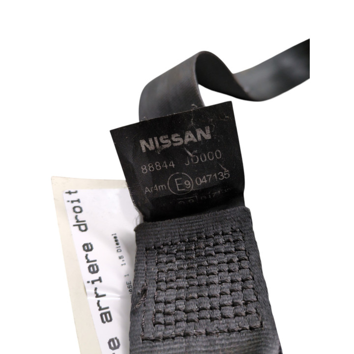 Ceinture arriere droit NISSAN QASHQAI 1 Photo n°2