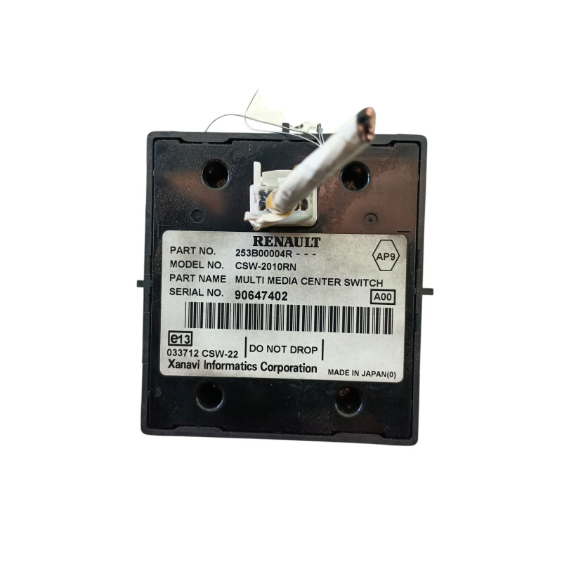 Commande GPS RENAULT GRAND SCENIC 3 Photo n°1