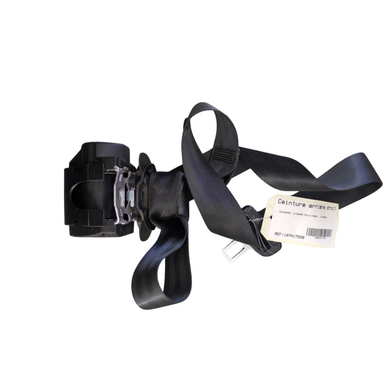 Ceinture arriere droit VOLKSWAGEN POLO 5 Photo n°1