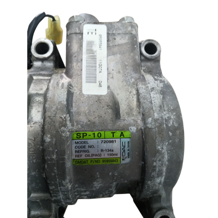 Compresseur clim CHEVROLET AVEO 1 Photo n°2