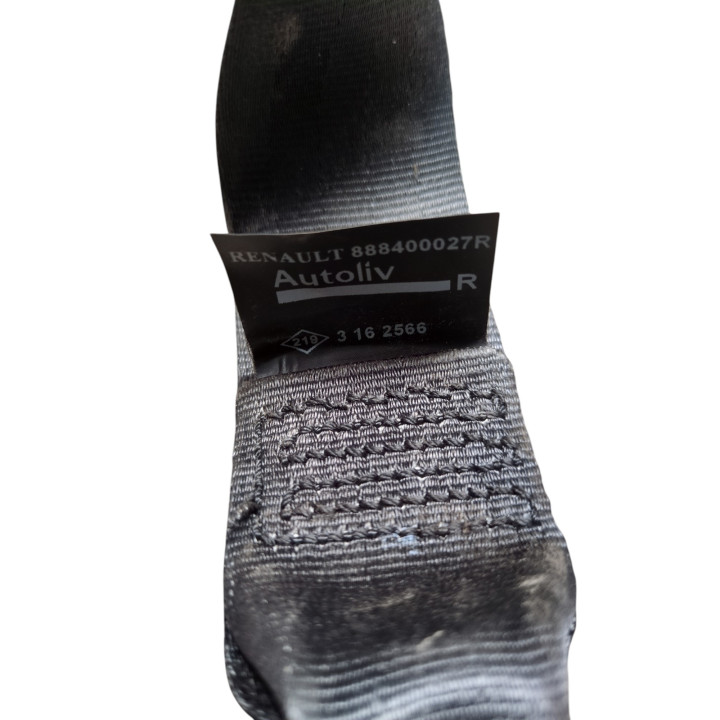 Ceinture arriere droit RENAULT MEGANE 3 Photo n°2