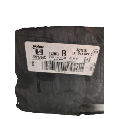 Optique avant principal droit (feux)(phare) SEAT IBIZA 4