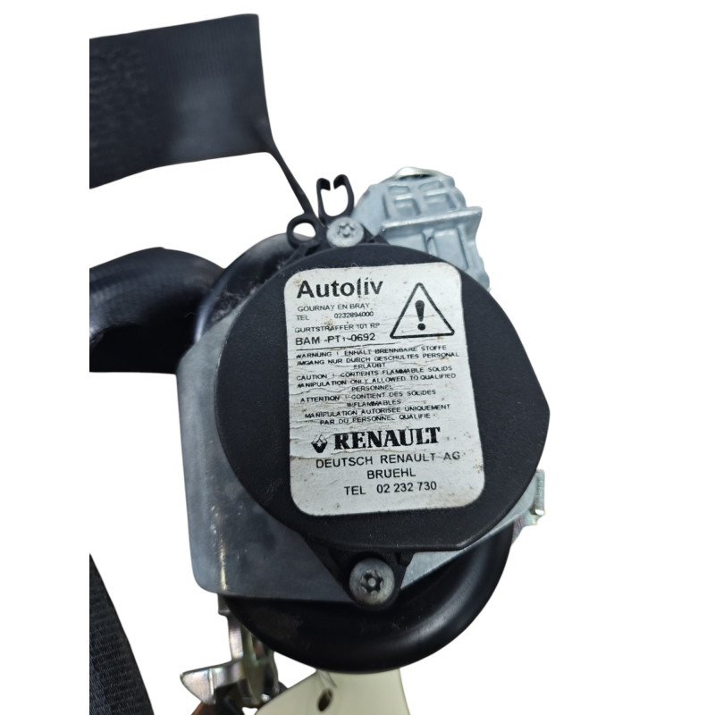 Ceinture avant droit RENAULT MEGANE 3 Photo n°1