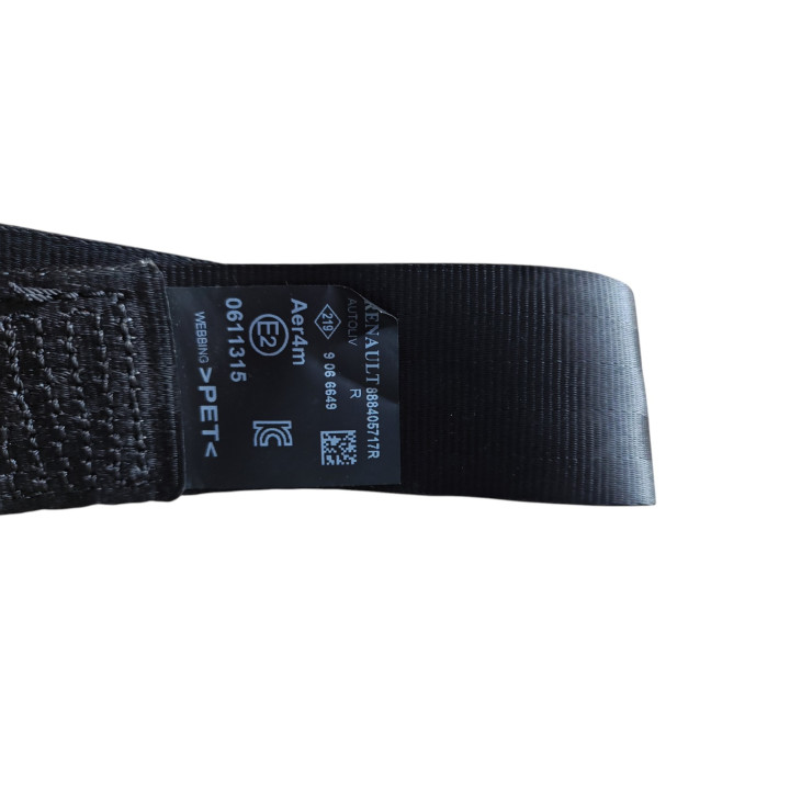 Ceinture arriere droit RENAULT ZOE 2 Photo n°2