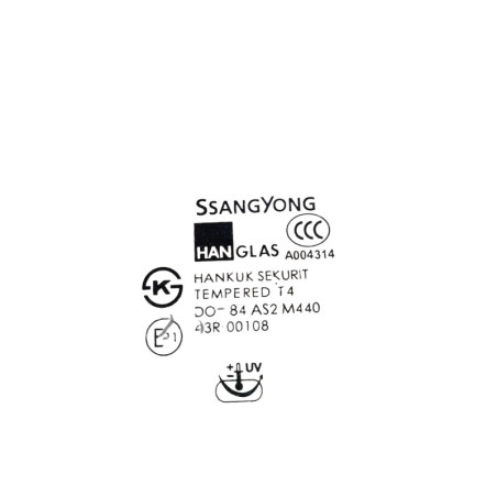Vitre avant gauche SSANGYONG REXTON 1