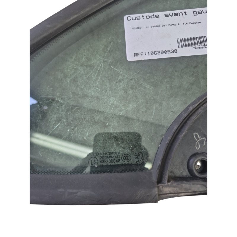 Custode avant gauche (porte) PEUGEOT 307 Photo n°1