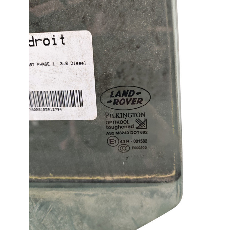 Vitre arriere droit LAND ROVER RANGE ROVER 1 SPORT Photo n°1