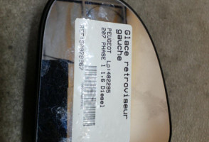 Glace retroviseur gauche PEUGEOT 207