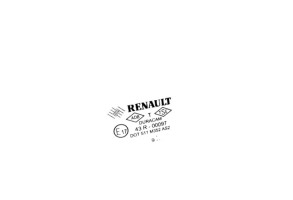 Vitre avant gauche RENAULT CLIO 3 Photo n°1