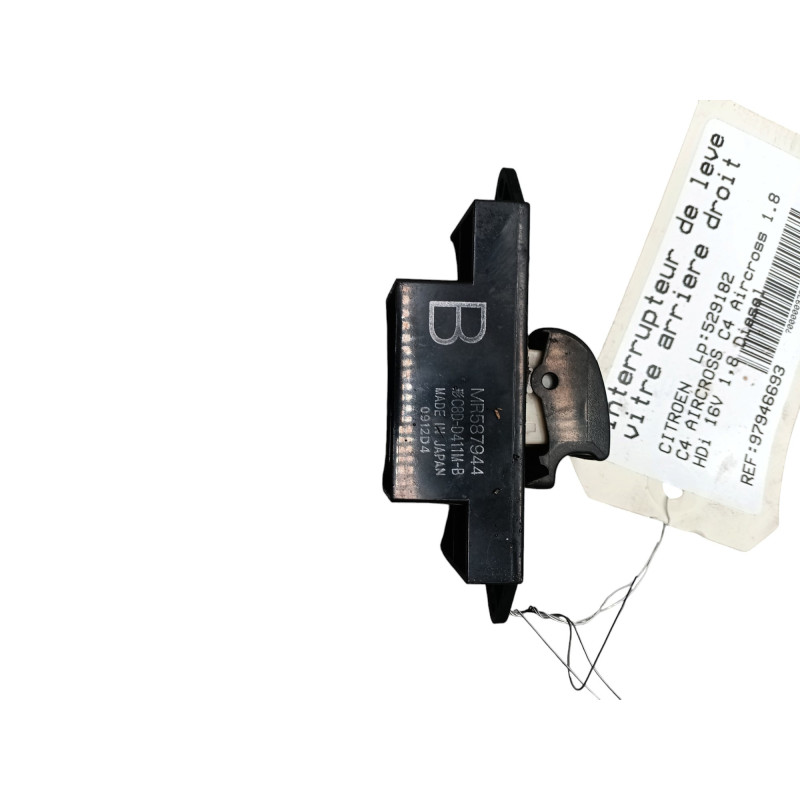 Interrupteur de leve vitre arriere droit CITROEN C4 AIRCROSS Photo n°1