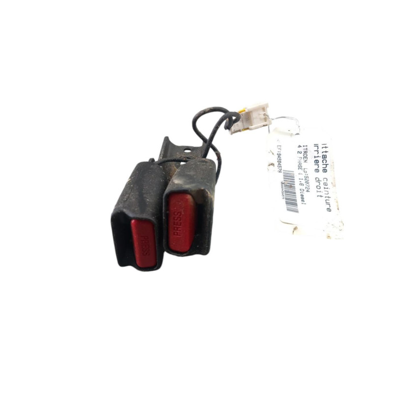 Attache ceinture arriere droit CITROEN C4 2 Photo n°1