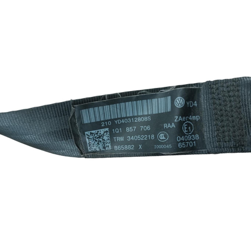 Ceinture avant droit VOLKSWAGEN EOS Photo n°1