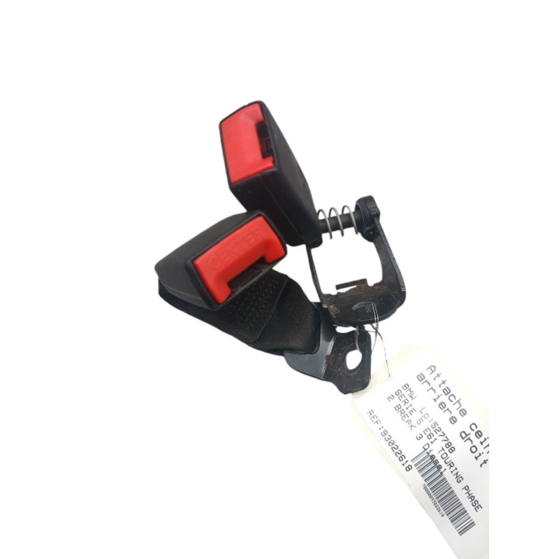 Attache ceinture arriere droit BMW SERIE 5 E61 Photo n°1