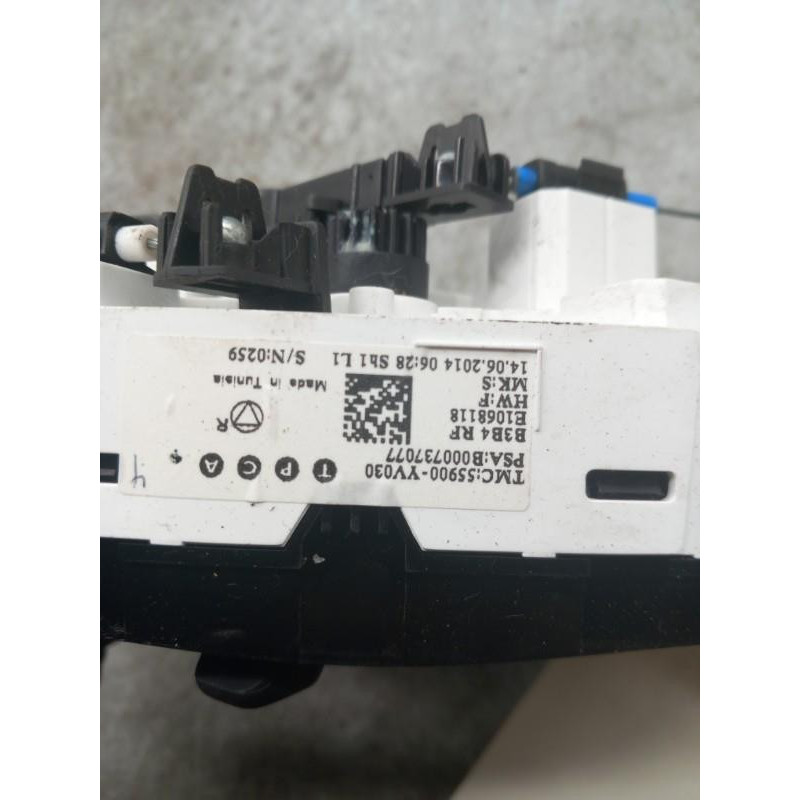 Commande chauffage CITROEN C1 2 Photo n°1