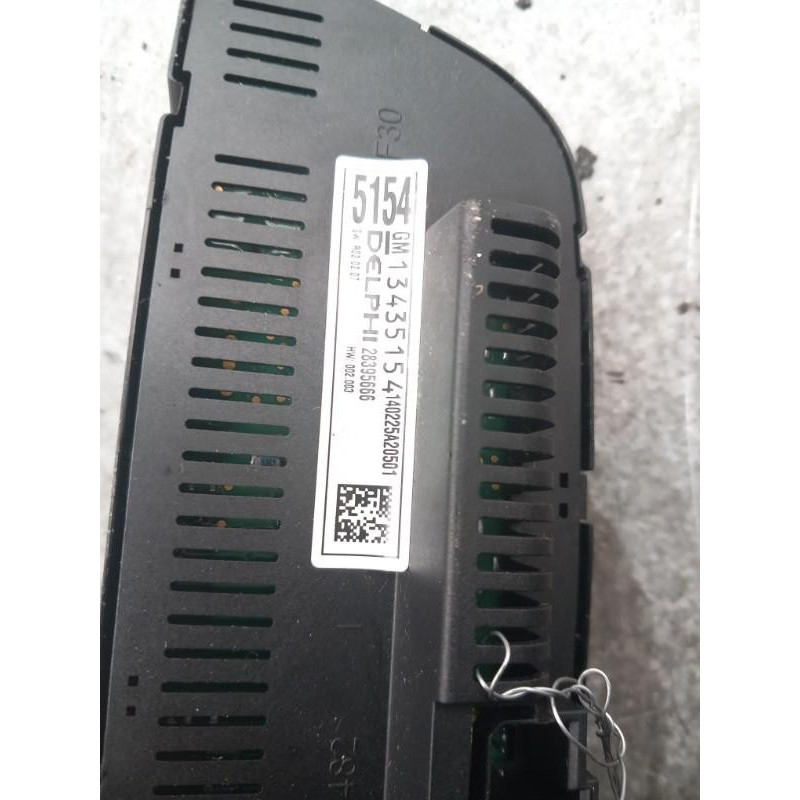 Commande chauffage OPEL MERIVA B Photo n°1