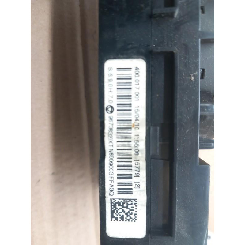 Commande chauffage PEUGEOT 3008 1 Photo n°1