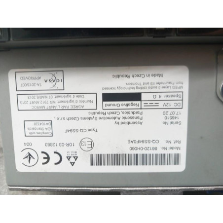 Autoradio d'origine CITROEN C1 2