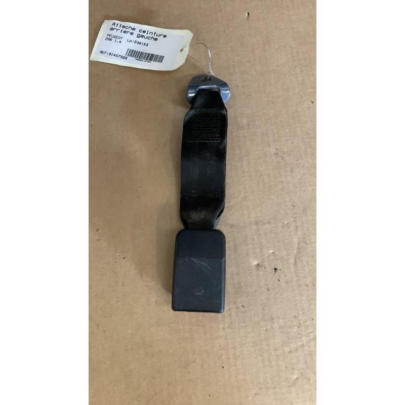Attache ceinture arriere gauche PEUGEOT 206 Photo n°1