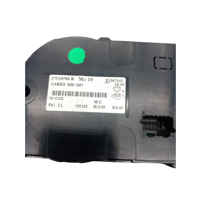 Commande chauffage RENAULT CLIO 4 Photo n°1