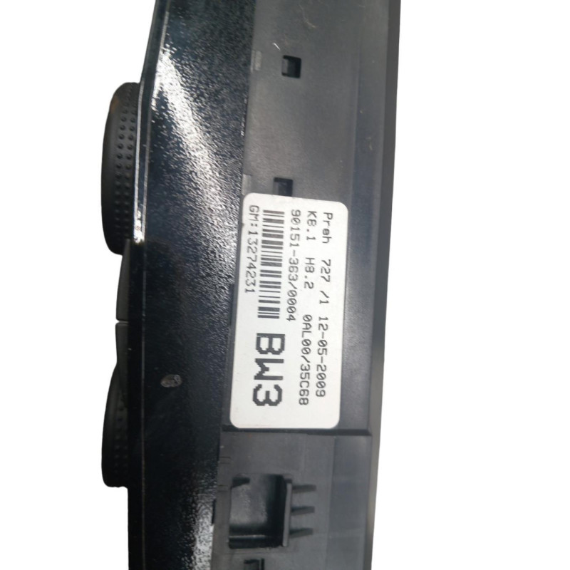 Commande chauffage OPEL ASTRA H Photo n°1