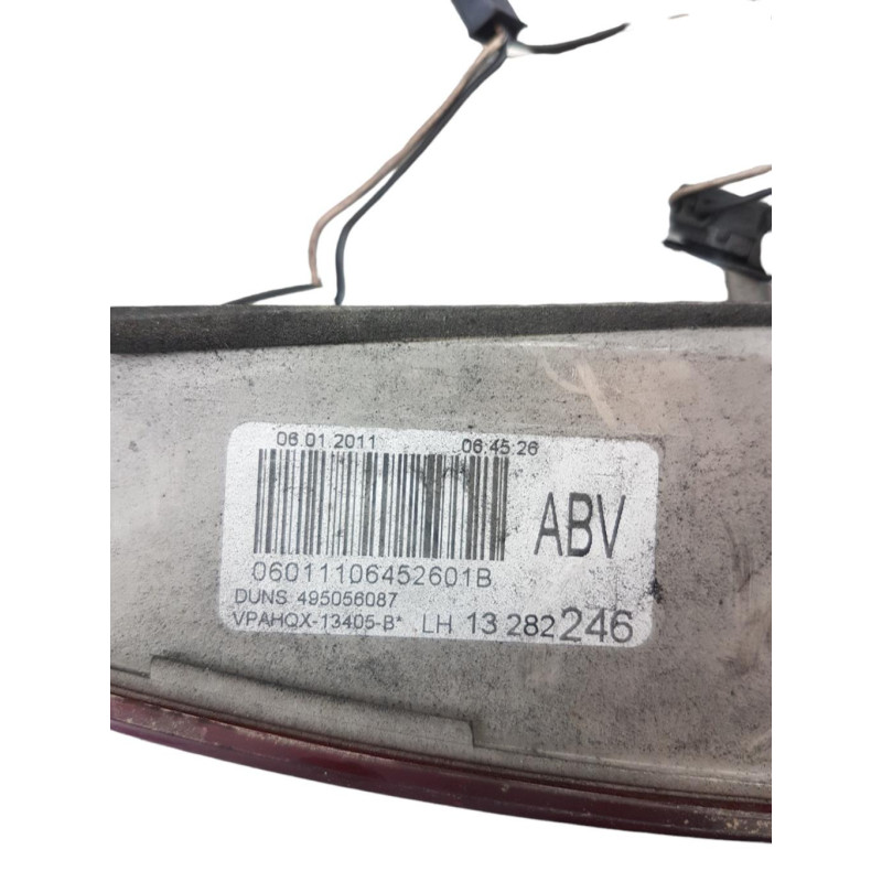 Feu arriere secondaire gauche (feux) OPEL ASTRA J SPORTS Photo n°1