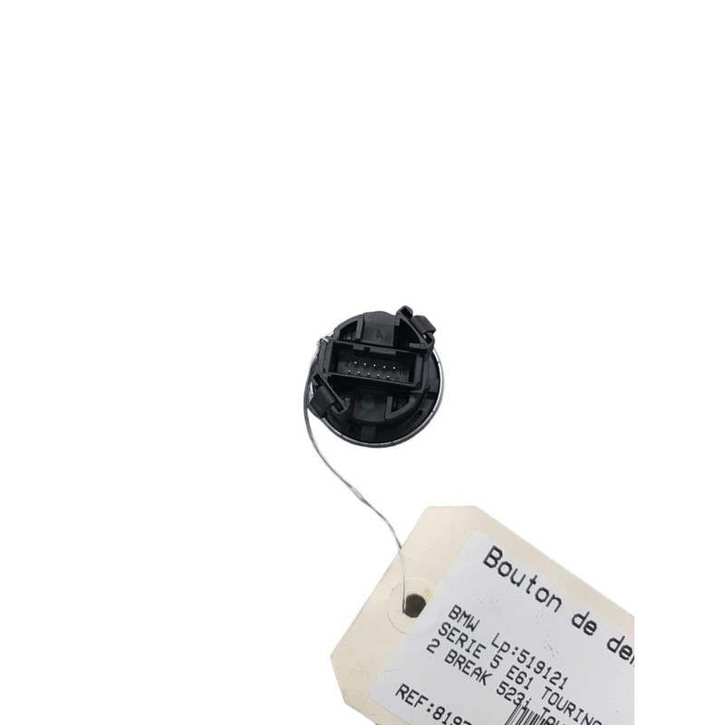 Bouton de demarrage BMW SERIE 5 E61 Photo n°1