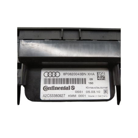 Commande chauffage AUDI A3 2