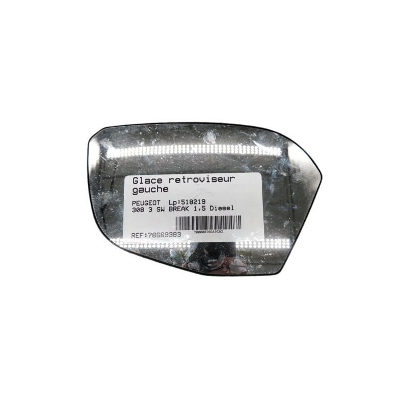Glace retroviseur gauche PEUGEOT 308 3 SW Photo n°1