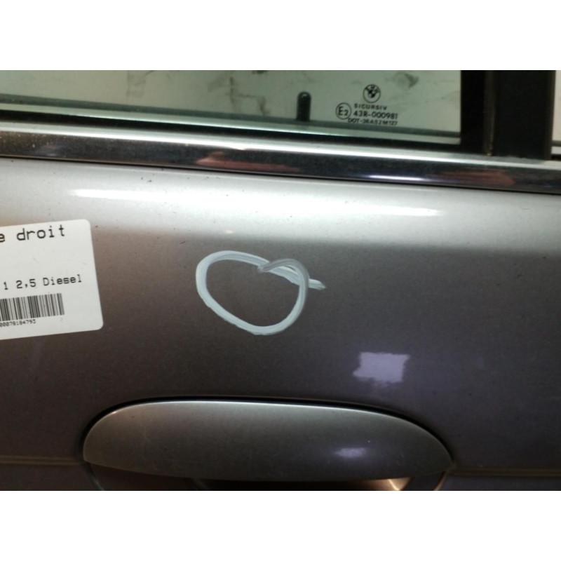 Porte arriere droit BMW SERIE 5 E39 Photo n°1