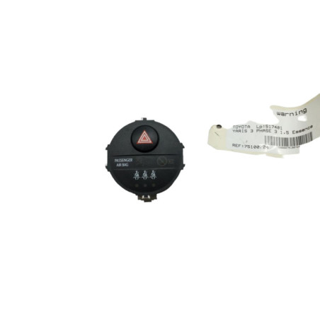 Bouton de warning TOYOTA YARIS 3