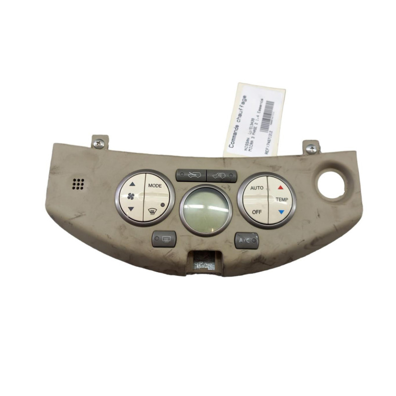 Commande chauffage NISSAN MICRA 3 Photo n°1