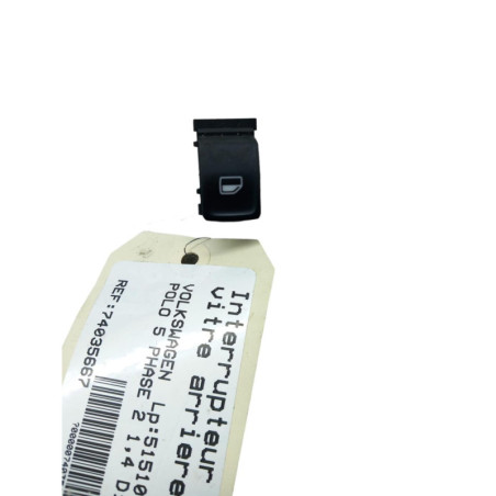 Interrupteur de leve vitre arriere droit VOLKSWAGEN POLO 5