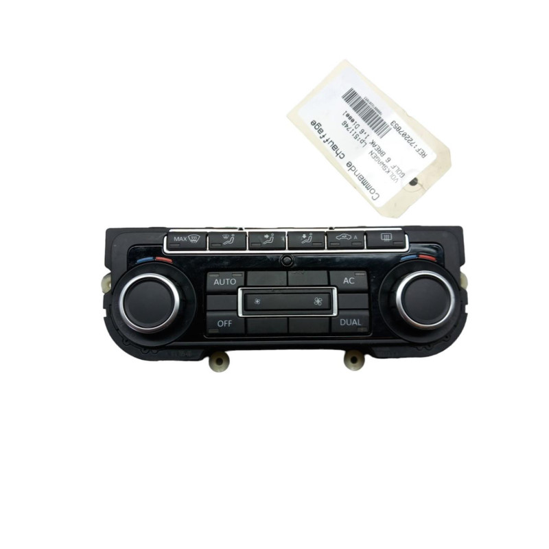 Commande chauffage VOLKSWAGEN GOLF 6 Photo n°1