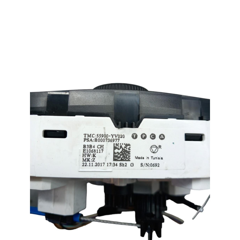 Commande chauffage CITROEN C1 2 Photo n°1